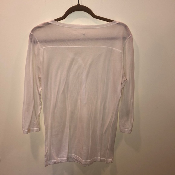 White long sleeve M - Picture 4 of 5